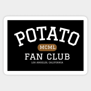 Potato Fan Club Los Angeles California Athletic Sticker